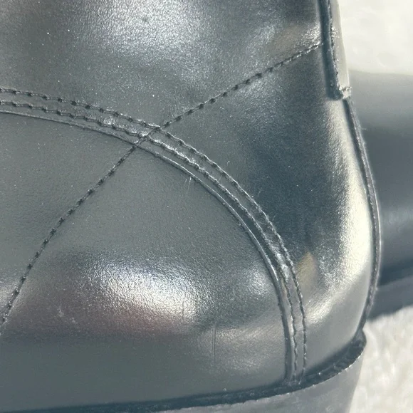 Black leather boots made in Sweden - Picture 11 of 11
